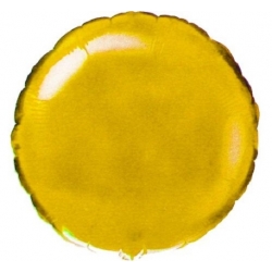 Balon foliowy okrągły Złoty 46 cm